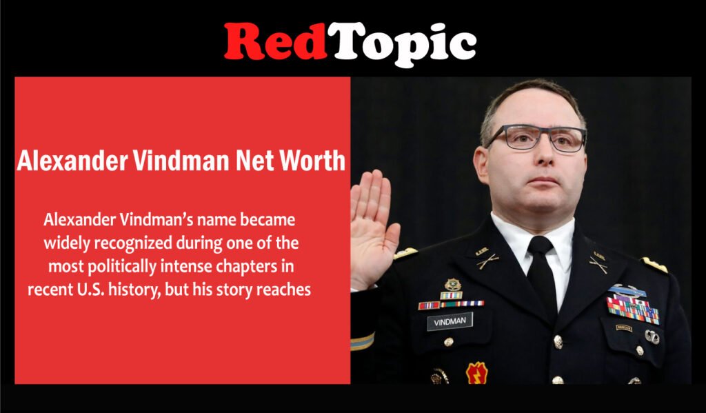 Alexander Vindman Net Worth