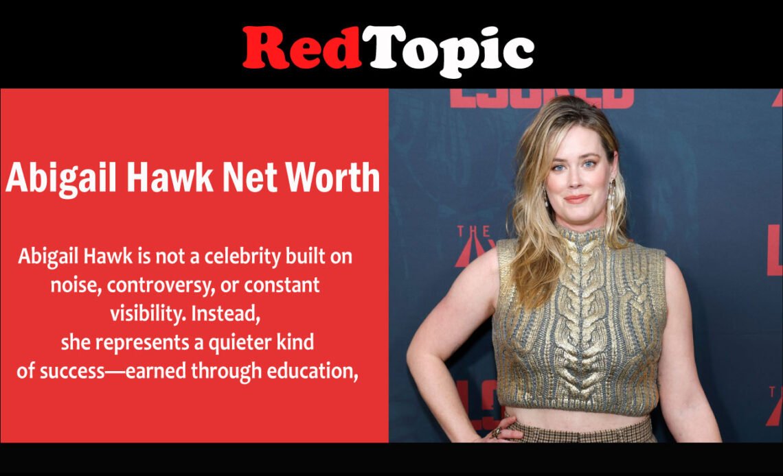 Red Topics Abigail Hawk Net Worth: Height, Husband, Weight Loss - Red Topic