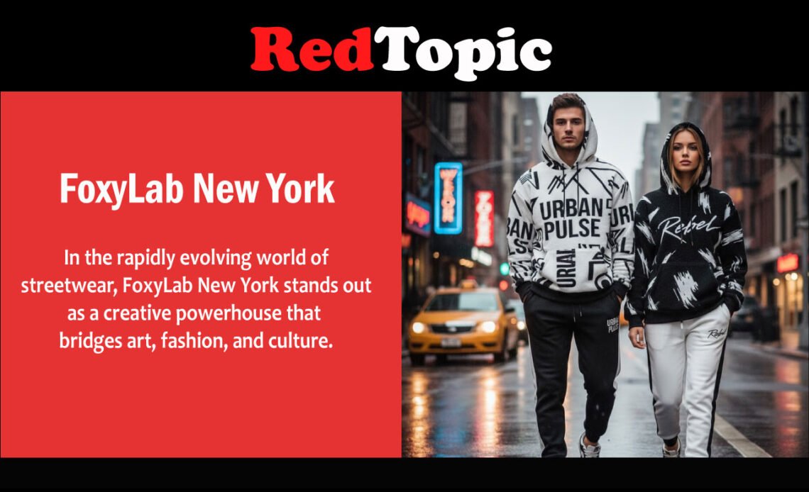 Red Topics FoxyLab New York : A Complete Guide to the Streetwear Brand - Red Topic