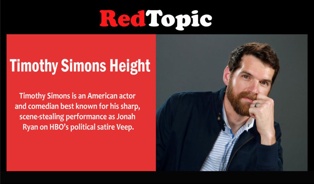 Timothy Simons Height