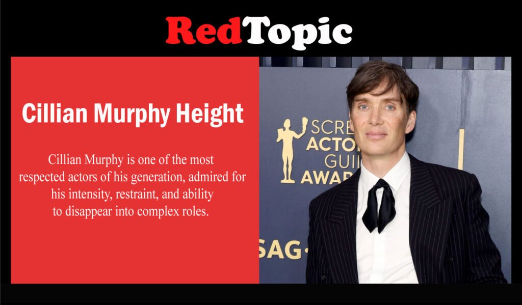 Cillian Murphy Height