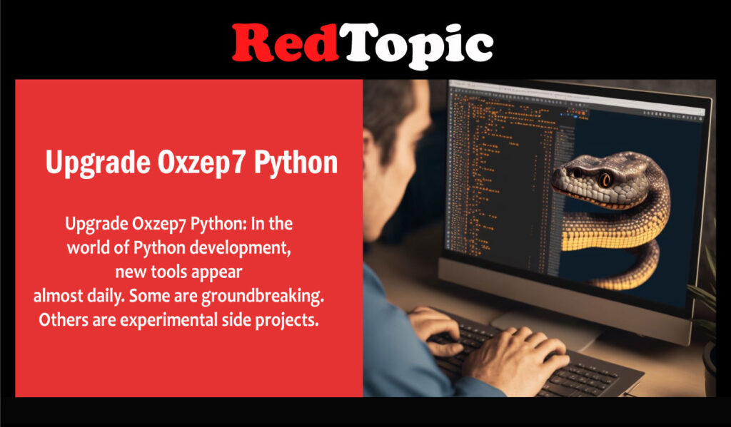 Upgrade Oxzep7 Python